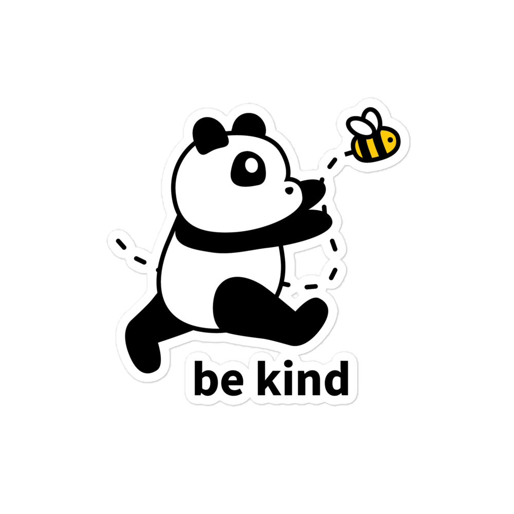 Matte Be Kind Sticker – Dumbclub